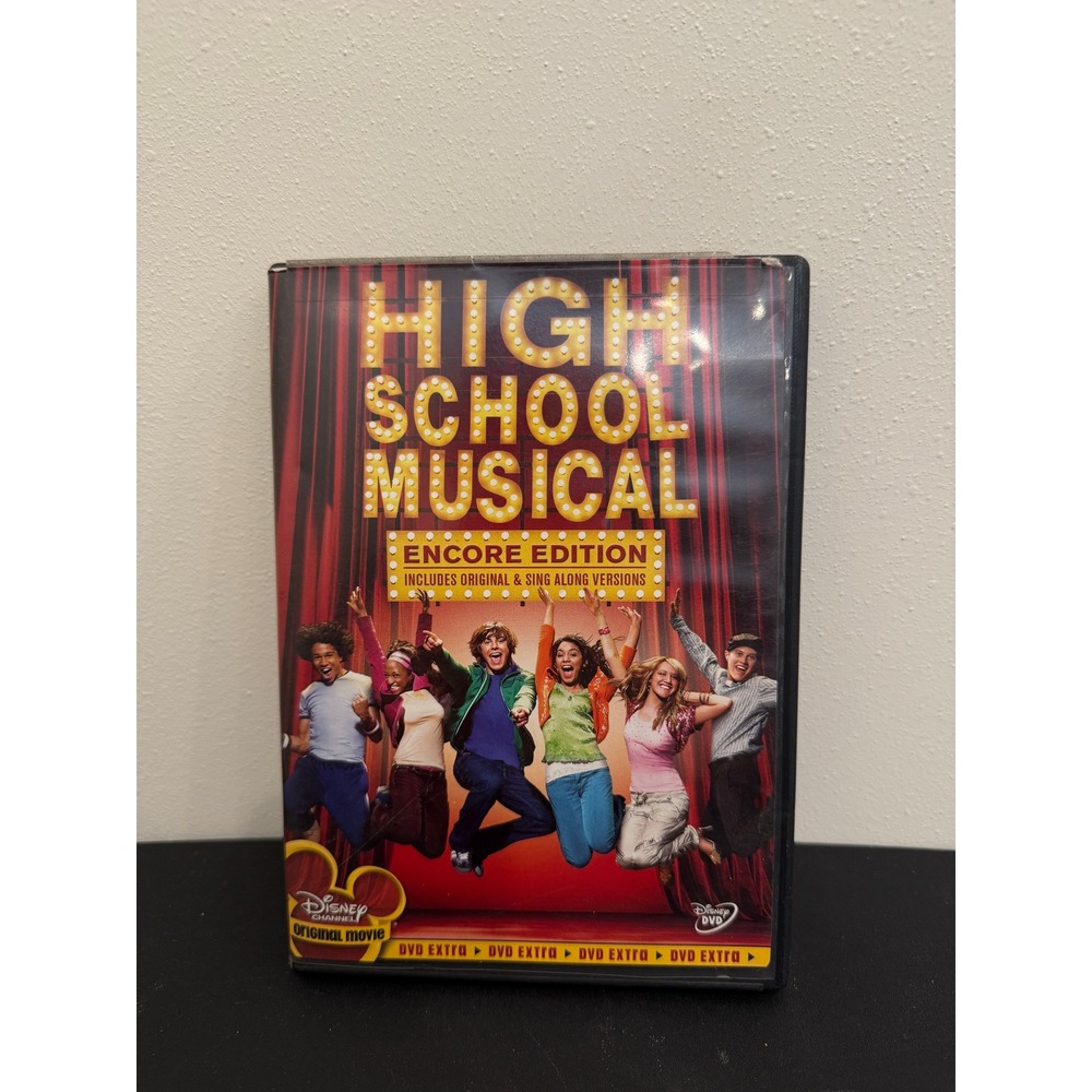 Disney High School Musical Encore Edition DVD 2006 Sing-Along Zac Efron Movie